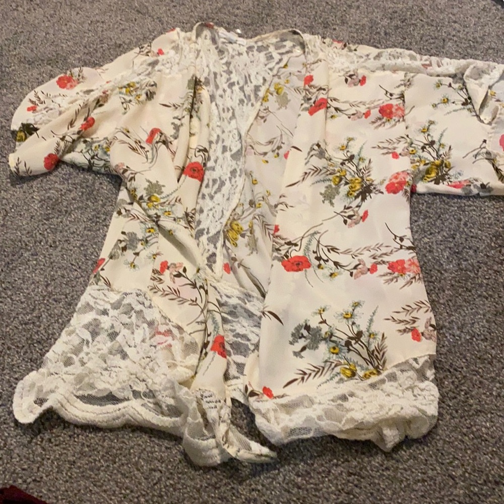 Floral Kimono